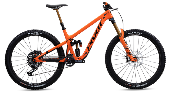 Pivot Firebird Complete Carbon 29" Mountain Bike - Pro X01 w/ Air Shock, Small, Orange