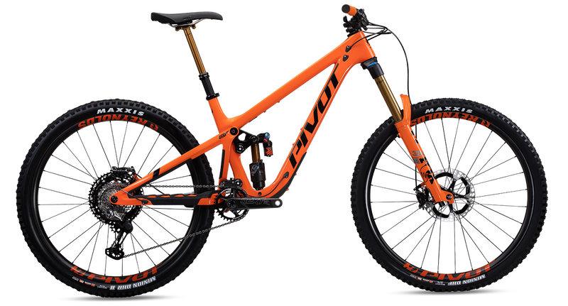 Pivot Firebird Complete Carbon 29" Mountain Bike - Pro X01 w/ Air Shock, Small, Orange