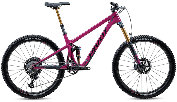 Pivot Shadowcat Pro Complete Carbon 27.5" Mountain Bike - Pro X01 w/ Alloy Wheels, Large, Dangerfruit