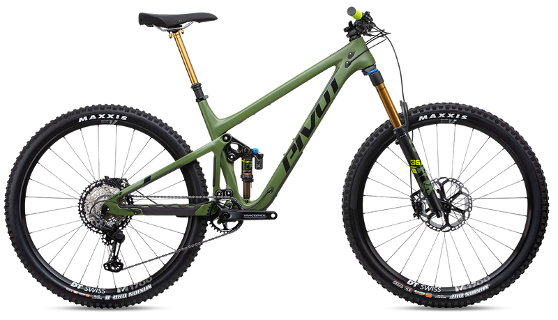 Pivot Switchblade Complete Carbon 29" Mountain Bike - Pro XT/XTR, Large, Green