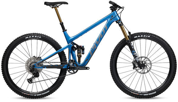 Pivot Switchblade Complete Carbon 29" Mountain Bike - Brunch Ride, Bass Boat Blue