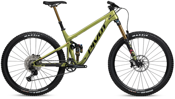 Pivot Switchblade Complete Carbon 29" Mountain Bike - Brunch Ride, Electric Lime