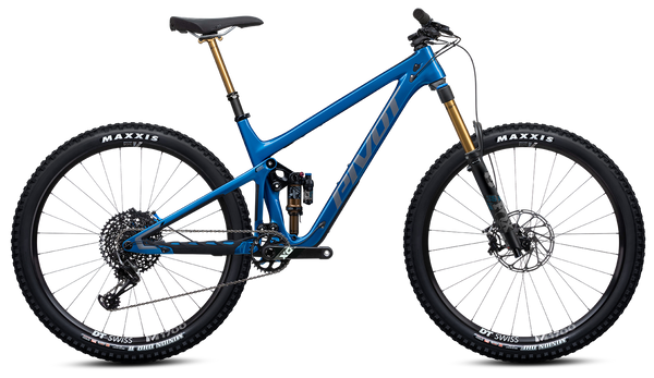 Pivot Switchblade Complete Carbon 29" Mountain Bike - Pro X01, Medium, Bass Boat Blue