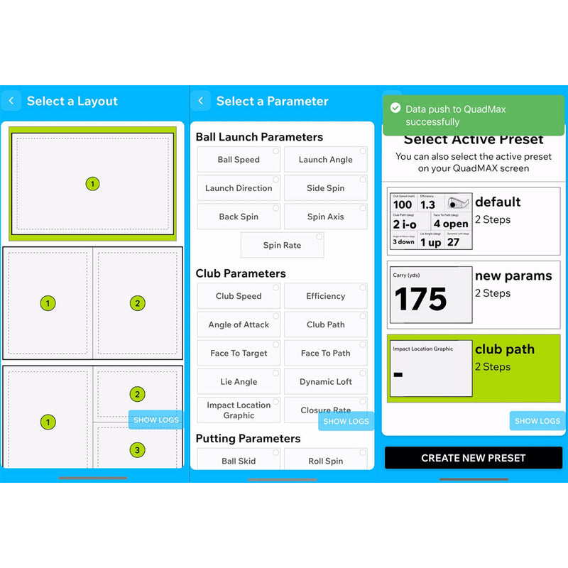 Foresight QuadMAX Golf Launch Monitor Studio Package | PlayBetter SimStudio™ with Impact Screen, Enclosure, Side Barriers, Hitting/Putting Mats & Projector