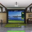 Bushnell Launch Pro SIG10 Golf Simulator Package Golf Simulator Bushnell Golf SIGPRO 4' x 7'