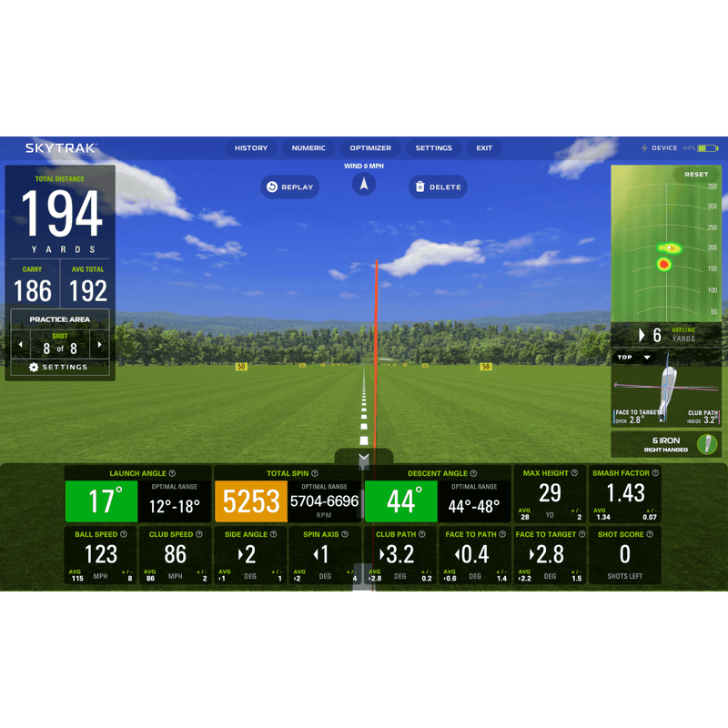 SkyTrak+ SwingBay Golf Simulator Package